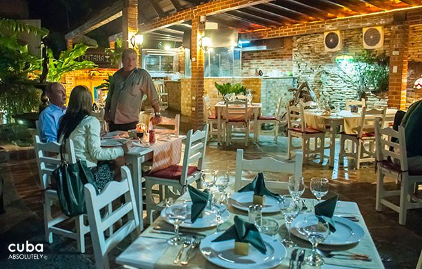 Restaurant la Fontana in Miramar© Cuba Absolutely, 2014