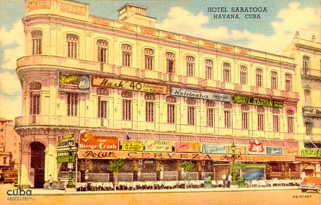 front of Saratoga Hotel © Cuba Absolutely, 2014