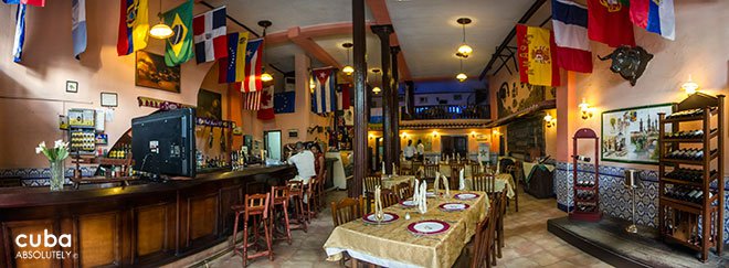 Restaurant Baturro in Old Havana© Cuba Absolutely, 2014