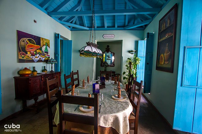 restaurant Casa de la Parra in old havana © Cuba Absolutely, 2014