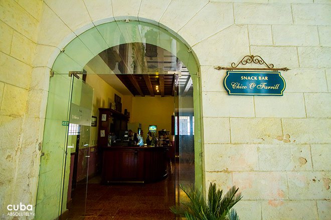 bar Chico O´Farrill entrance in old havana© Cuba Absolutely, 2014