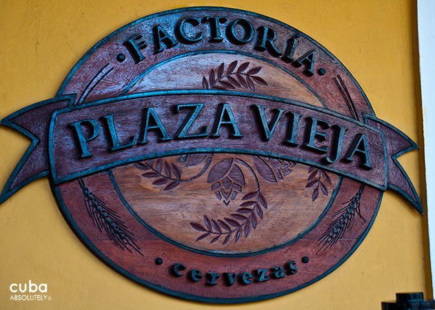 sign of Factoria Habana restaurant in old havana© Cuba Absolutely, 2014