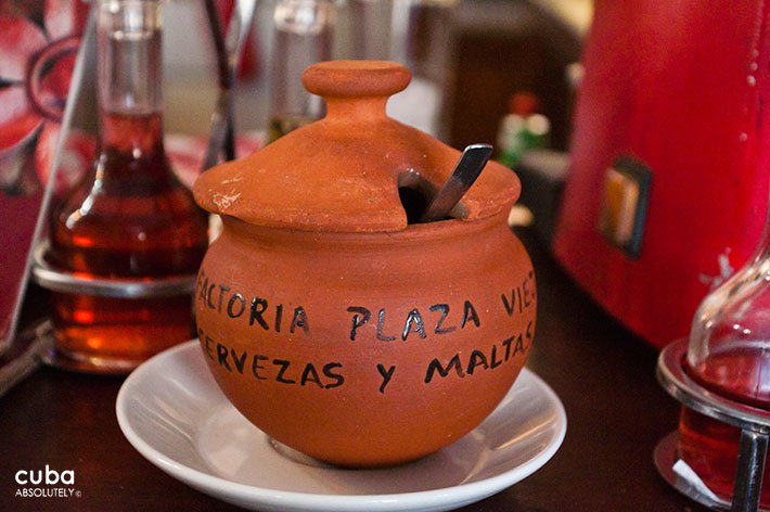 sugar bowl at Factoria Habana restaurant in od havana© Cuba Absolutely, 2014