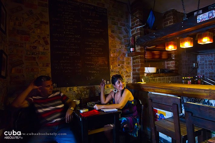 Chanchullero restaurant in Old Havana © Cuba Absolutely, 2014