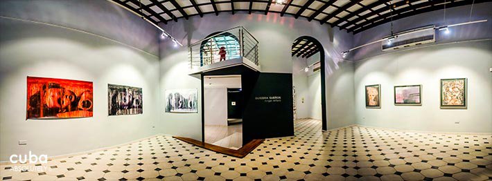 Villa Manuela art gallery in Vedado © Cuba Absolutely, 2014