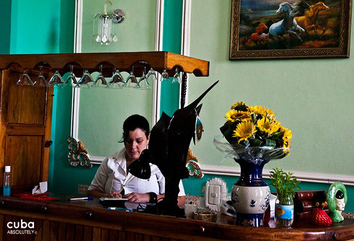 Doña Blanquita restaurant in Old Havana© Cuba Absolutely, 2014