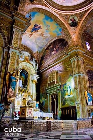 Details inside Merced church in Old Havana  © Cuba Absolutely, 2014 - 2020