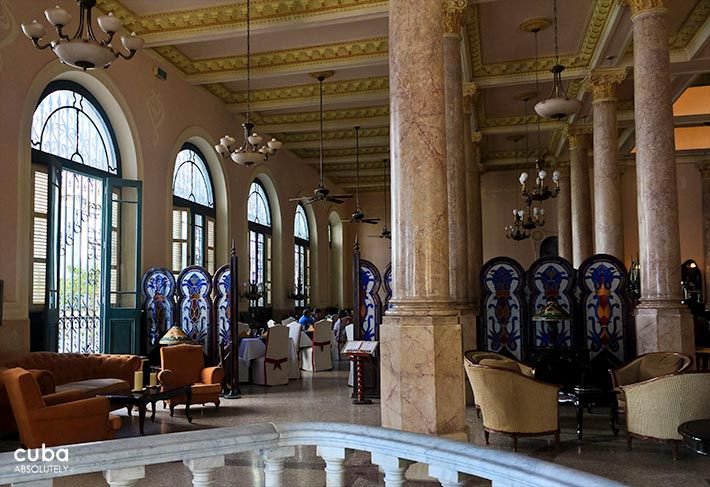 Raquel hotel in Old Havana, lobby © Cuba Absolutely, 2014 - 2020