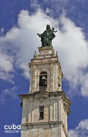 Carmen convent church, virgin statue outdoor © Cuba Absolutely, 2014 - 2020