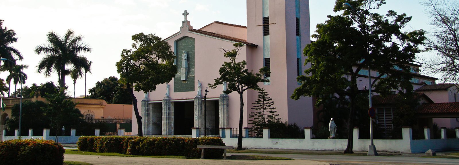 Pink big church